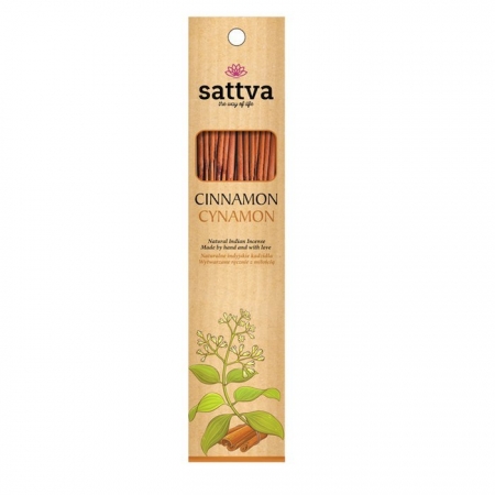 SATTVA AYURVEDA Kadzidełka CYNAMON 30G